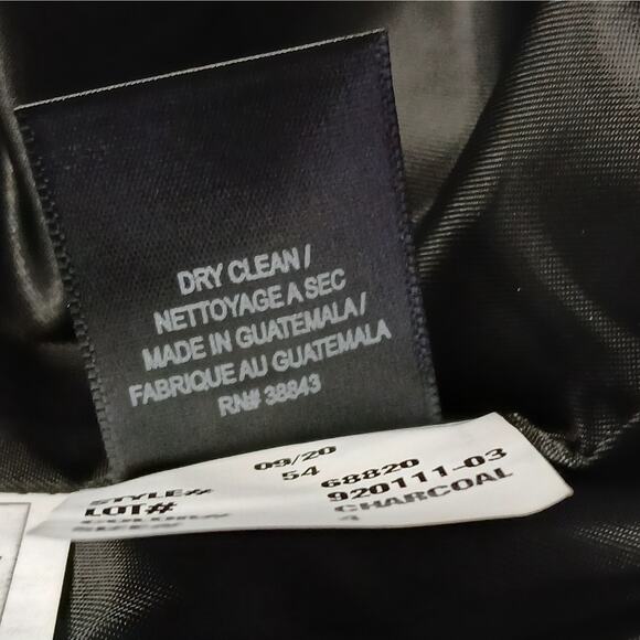 Sam Edelman Women's Wool Blend Peacoat Size 4 Gray Double Breasted Winter Coat - Picture 10 of 12